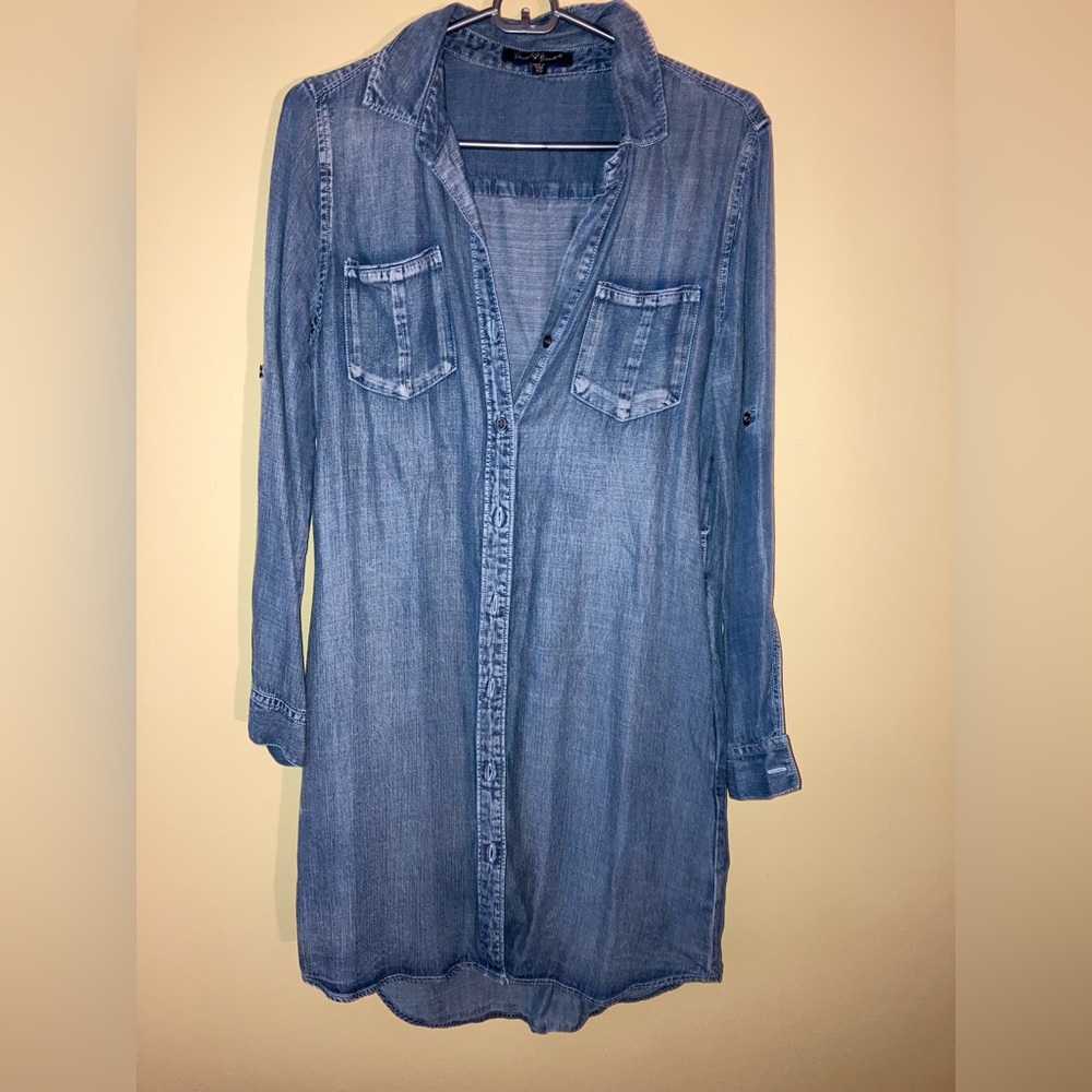 Button up Jean dress